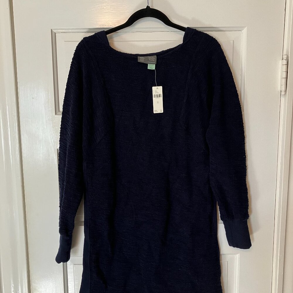 Anthropologie Navy Sweater Dress - Size XS
